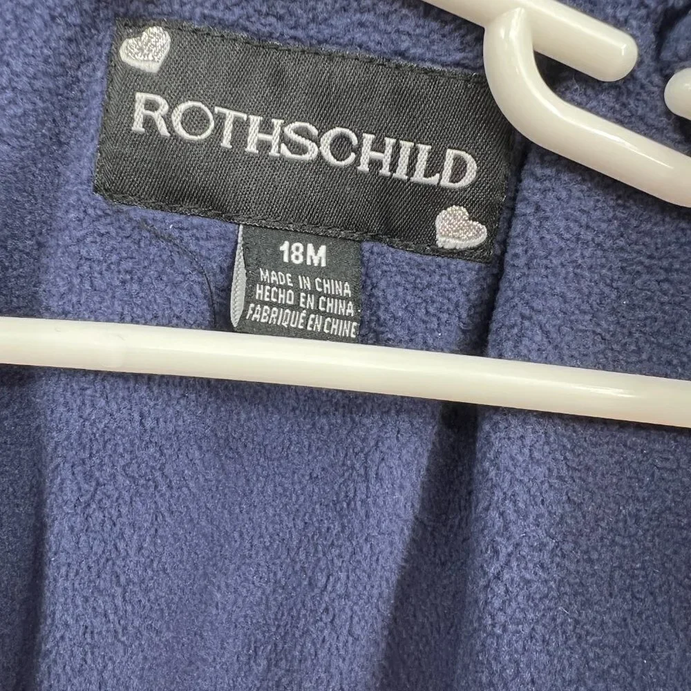 Rothschild Toddler puffer jacket with hood 18months